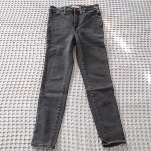 Madewell Women’s 10” High Rise Gray Jeans - Size 28